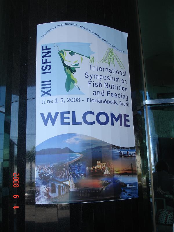 2008 (37).JPG - May 31-June 8, 2008  13屆國際魚類營養學術研討會(XIII International Symposium on Fish Nutrition and Feeding, XIII ISFNF)(巴西 Florinopolis) [XIII ISFNF (Florinopolis,Brazil)-1